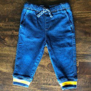 Denim Pull on Joggers